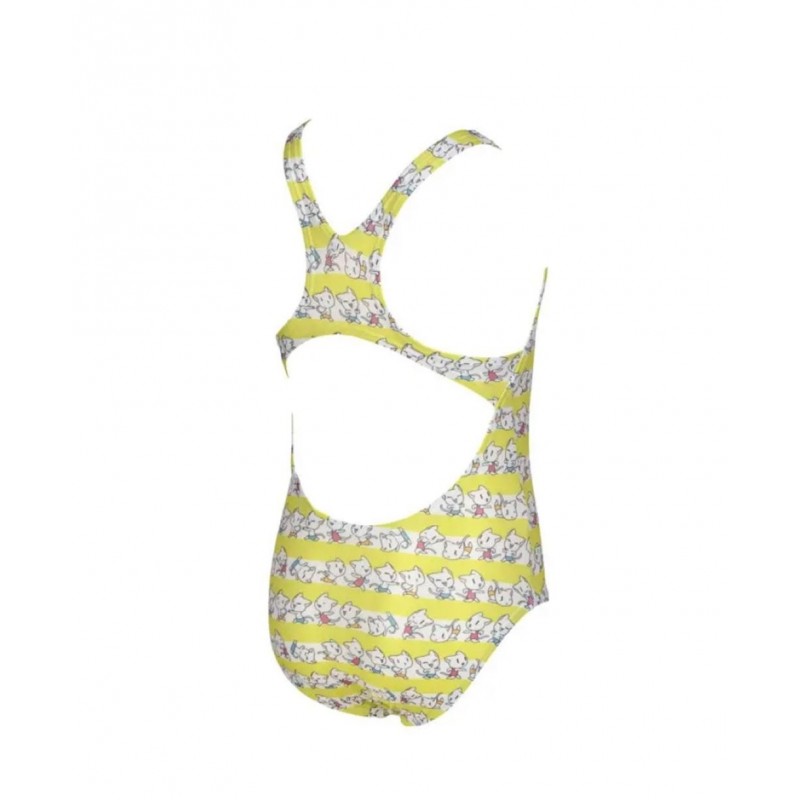ARENA KIDS GIRL'S FRIENDS SWIMSUIT SWIM PRO BACK