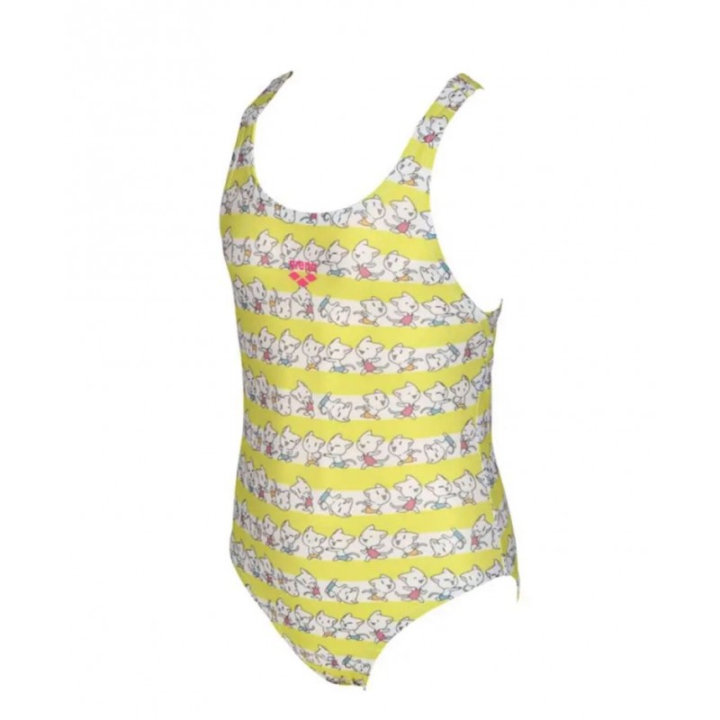 ARENA KIDS GIRL'S FRIENDS SWIMSUIT SWIM PRO BACK