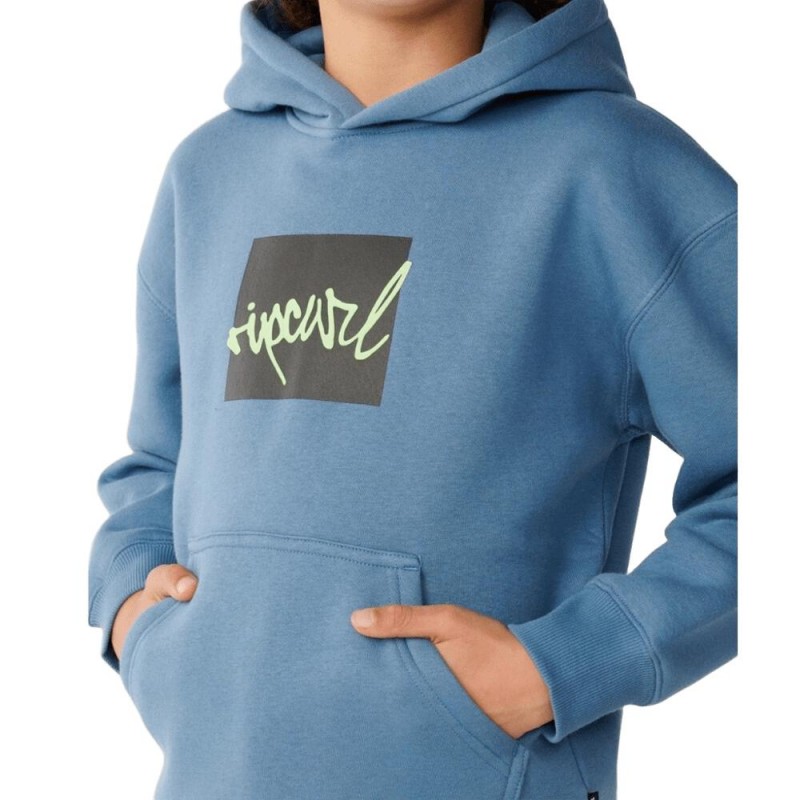 RIP CURL RIP SCRIPT ICON HOOD-BOY