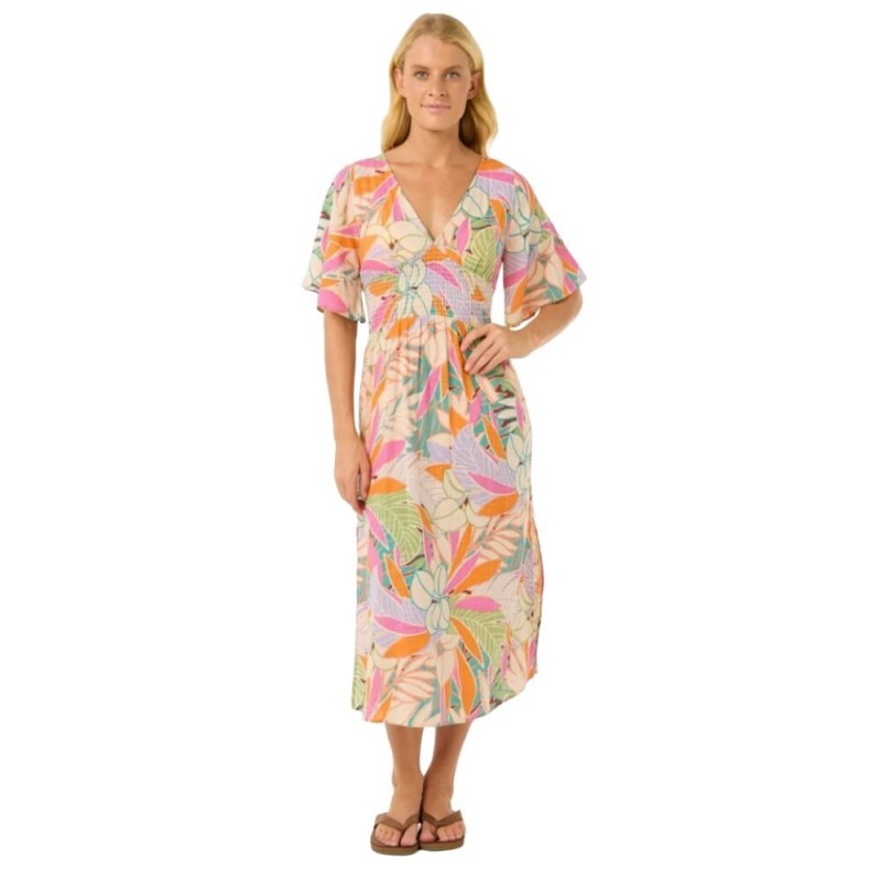 RIP CURL CALA VADELLA MIDI DRESS