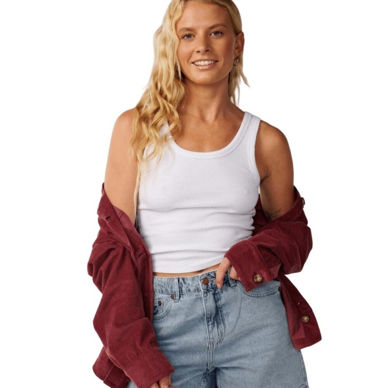 RIP CURL KEEPSAKES WASHED CORD SHIRT