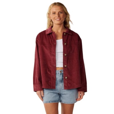 RIP CURL KEEPSAKES WASHED CORD SHIRT