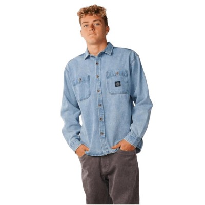 RIP CURL PREMIUM SURF DENIM L/S SHIRT