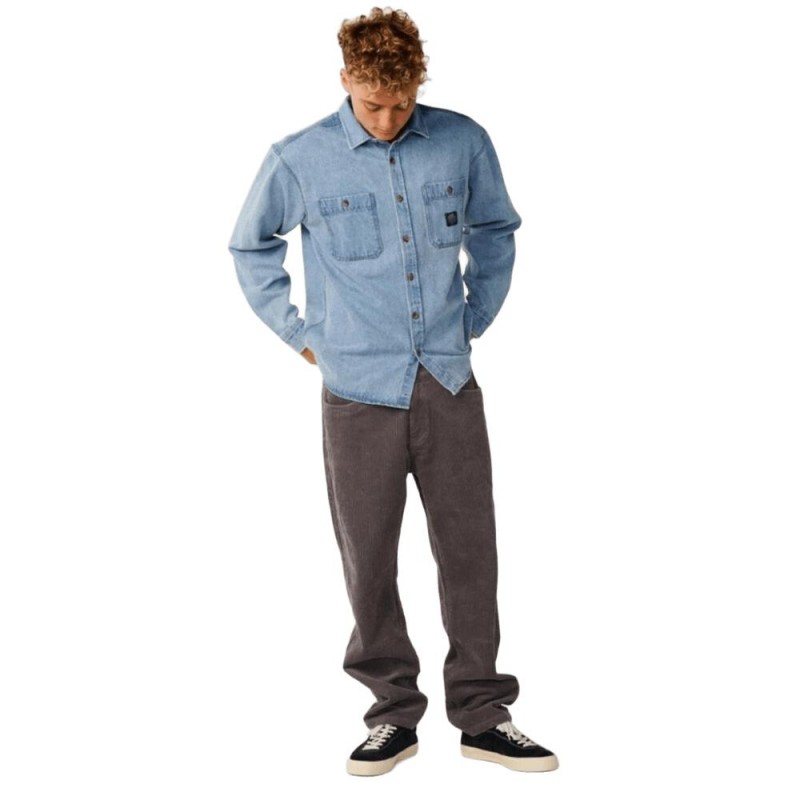 RIP CURL PREMIUM SURF DENIM L/S SHIRT