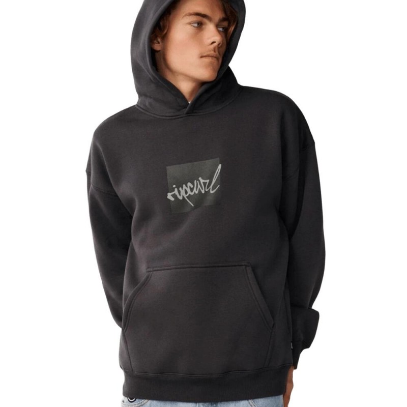 RIP CURL RIP SCRIPT ICON HOOD