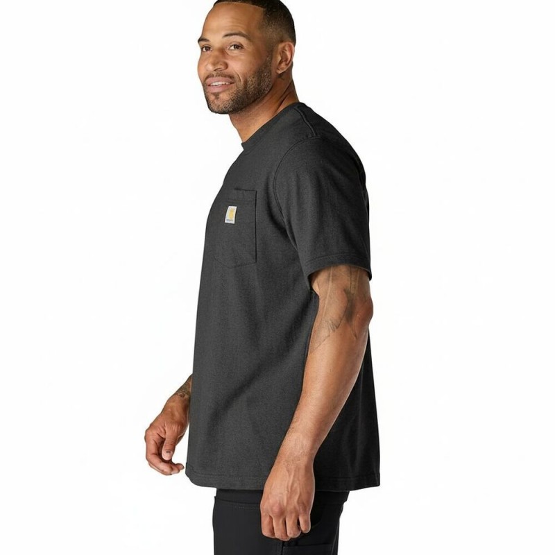 CARHARTT RELAXED FIT HEAVYWEIGHT SS POCKET T-SHIRT