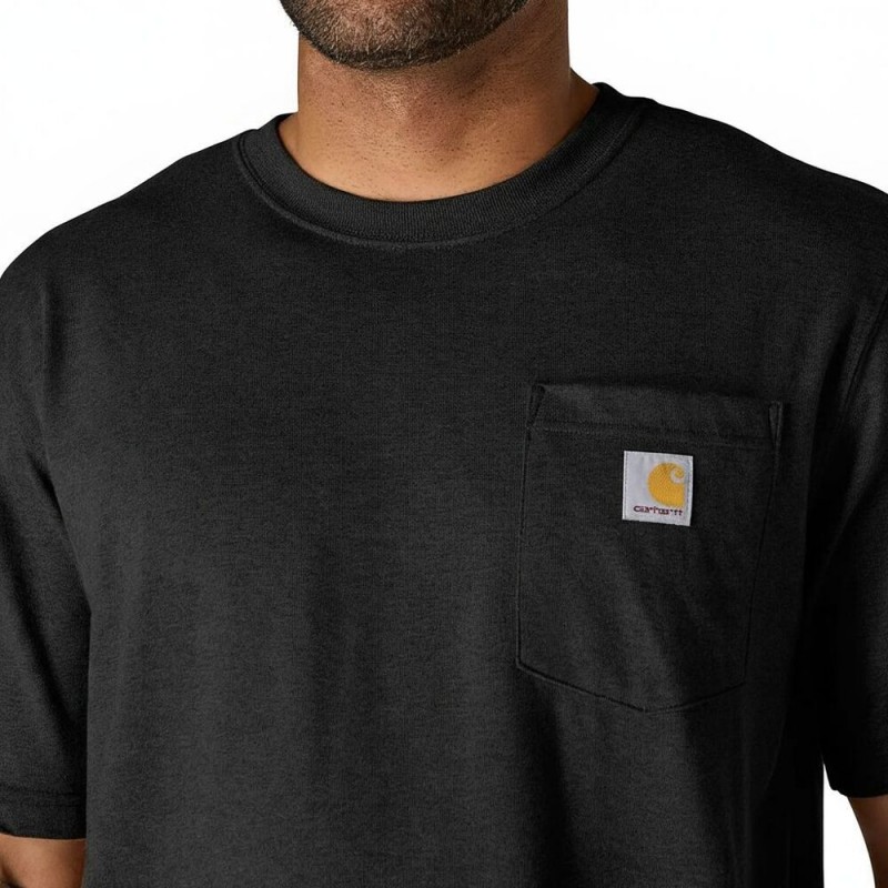 CARHARTT RELAXED FIT HEAVYWEIGHT SS POCKET T-SHIRT