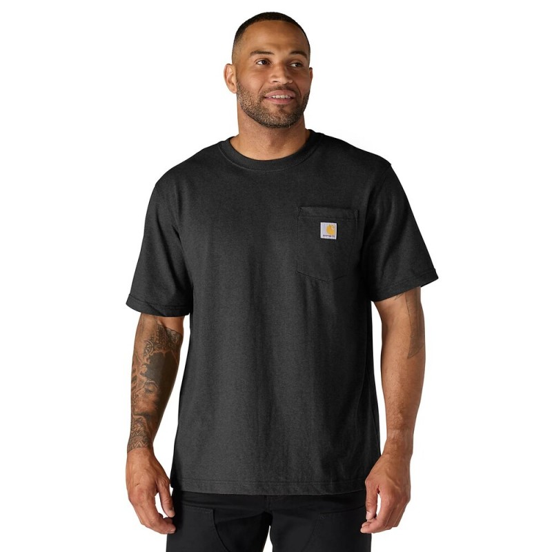 CARHARTT RELAXED FIT HEAVYWEIGHT SS POCKET T-SHIRT