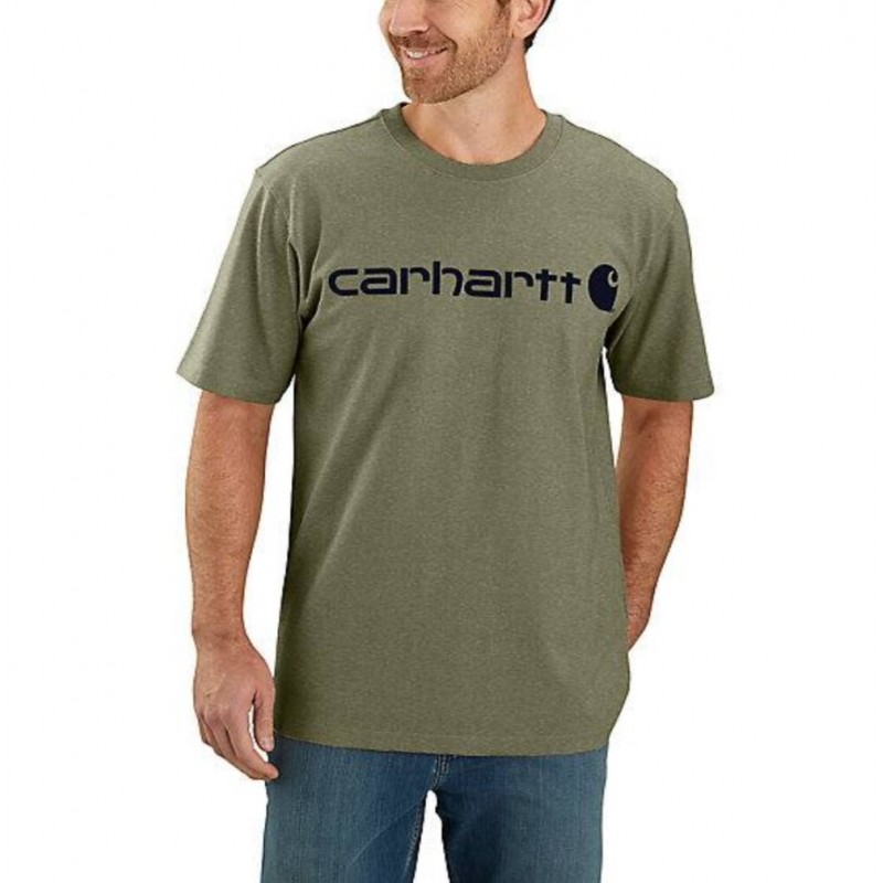 CARHARTT DEARBORN RELAXED LOGO T-SHIRT