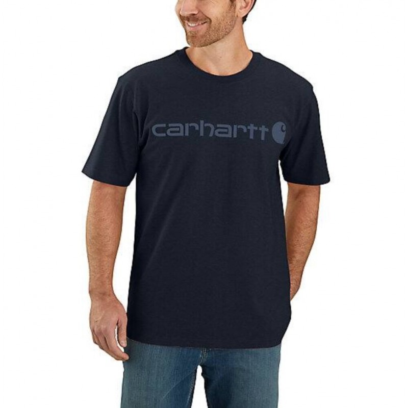 CARHARTT DEARBORN RELAXED LOGO T-SHIRT