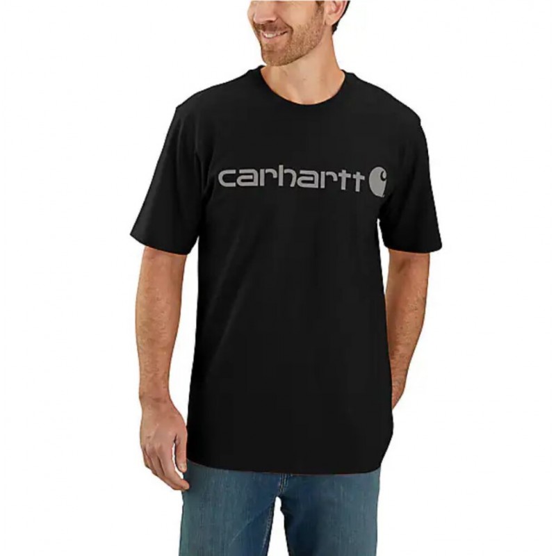 CARHARTT DEARBORN RELAXED LOGO T-SHIRT