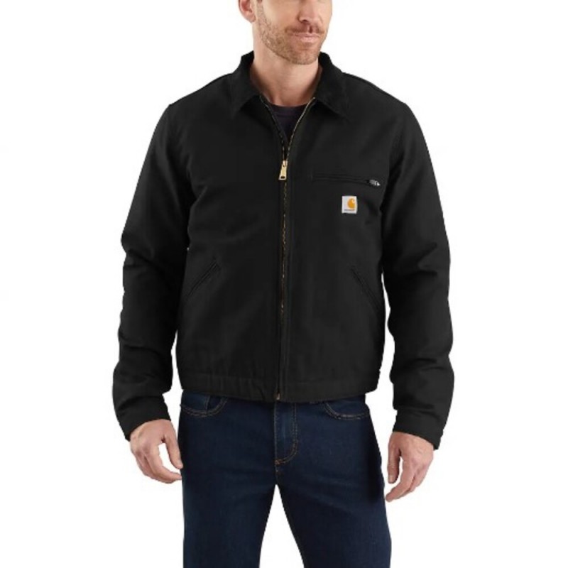 CARHARTT DUCK BLANKET-LINED DETROIT JACKET