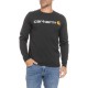 CARHARTT RELAXED FIT HEAVYWEIGHT LS LOGO GRAPHIC T-SHIRT