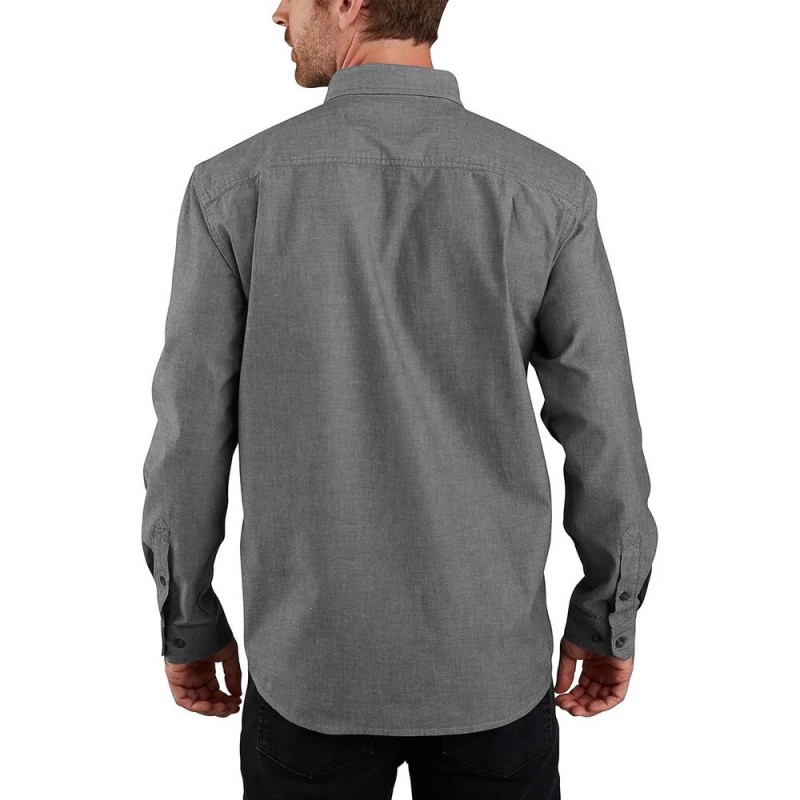 CARHARTT MW CHAMBRAY LS SHIRT