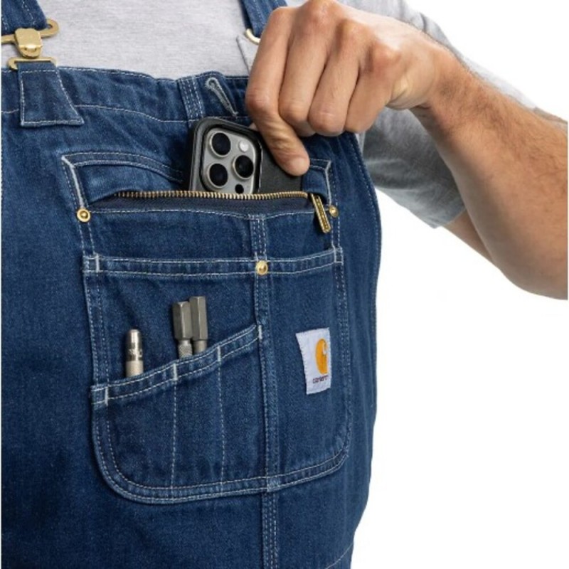 CARHARTT LOOSE FIT DENIM BIB OVERALL