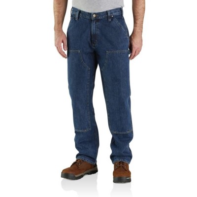 CARHARTT LOOSE STRAIGHT DOUBLE-FRONT DENIM