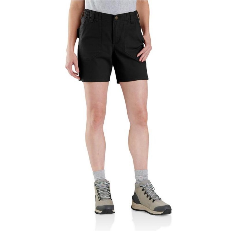 CARHARTT RUGGED FLEX CANVAS WORK SHORT