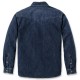CARHARTT MONTANA RELAXED FIT MIDWEIGHT DENIM LS SNAP FRONT SHIRT