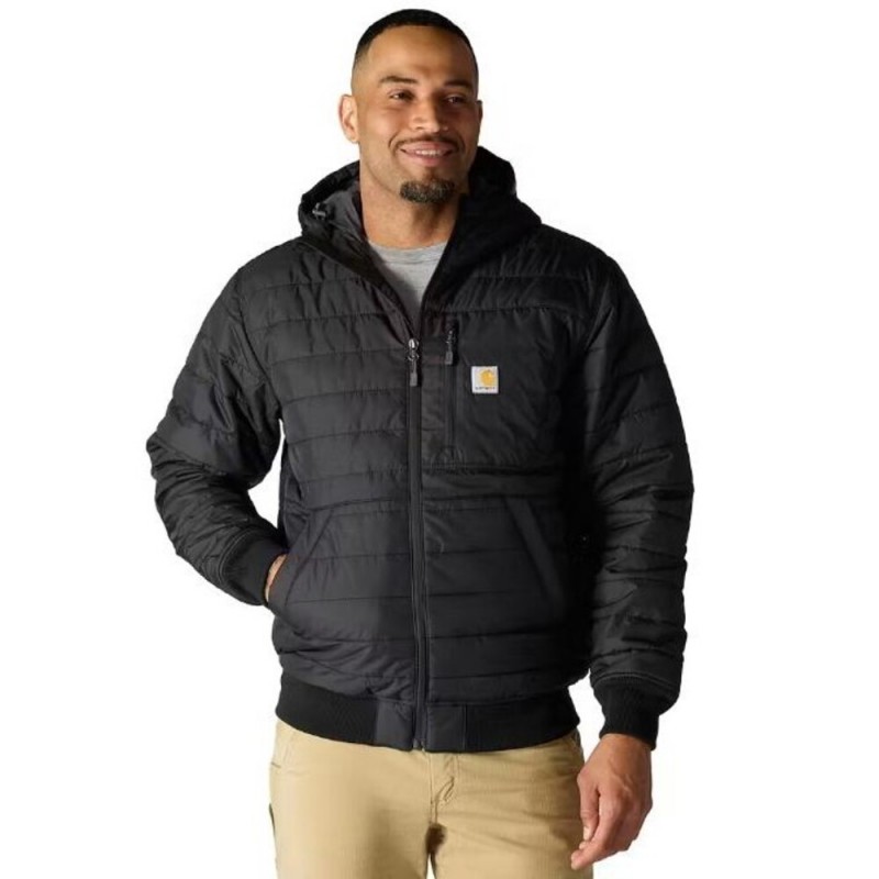 CARHARTT RAIN DEFENDER LIGHTWEIGHT INSULATED HOODED JACKET