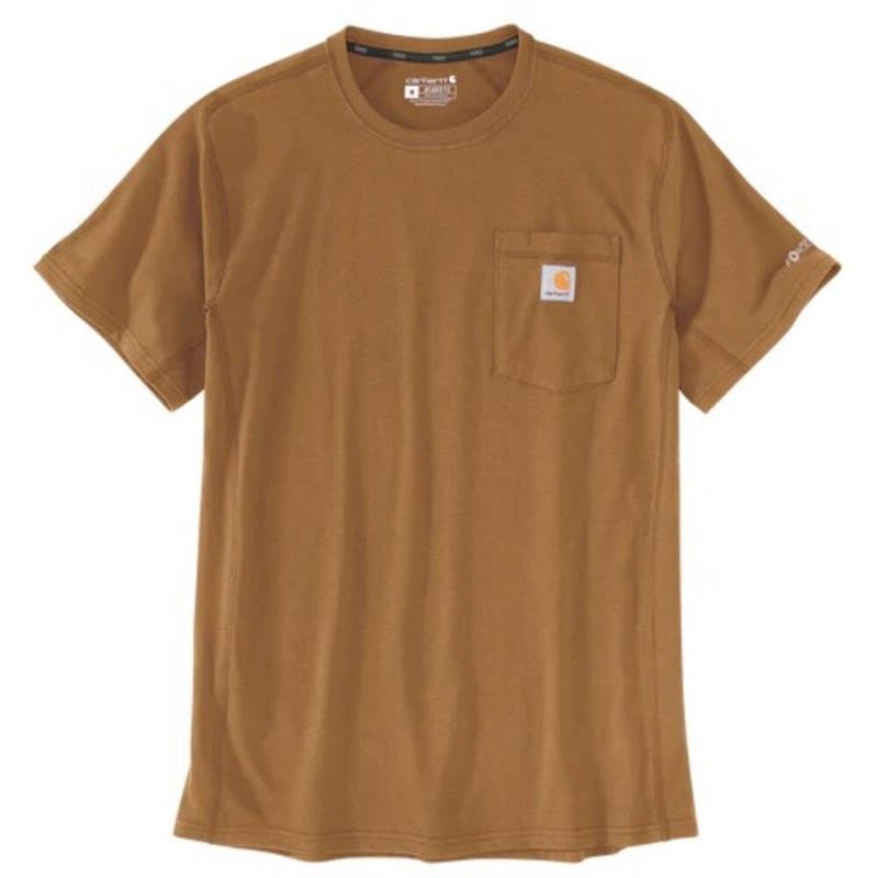 CARHARTT FORCE RELAXED FIT MIDWEIGHT SS POCKET