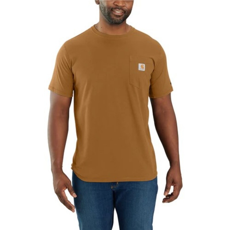 CARHARTT FORCE RELAXED FIT MIDWEIGHT SS POCKET