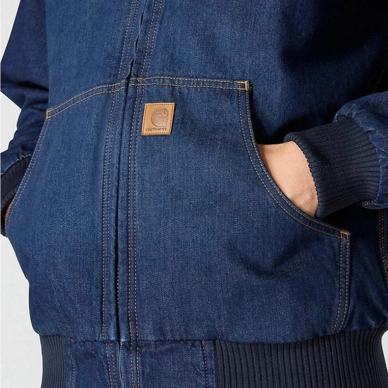 CARHARTT DENIM ACTIVE JACKET