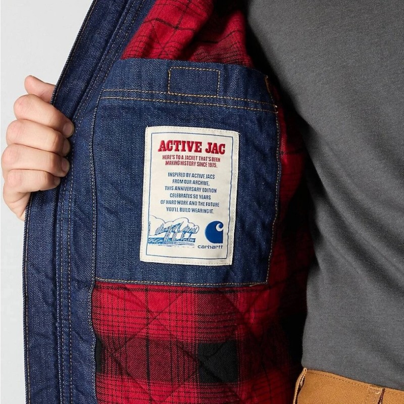 CARHARTT DENIM ACTIVE JACKET