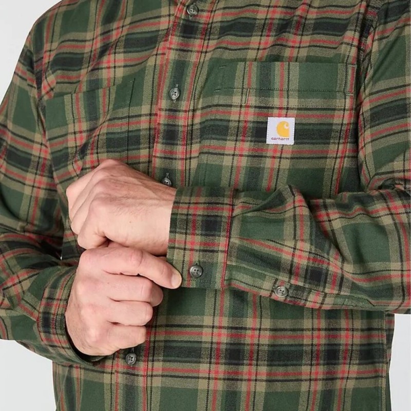 CARHARTT HAMILTON RELAXED LS PLAID SHIRT