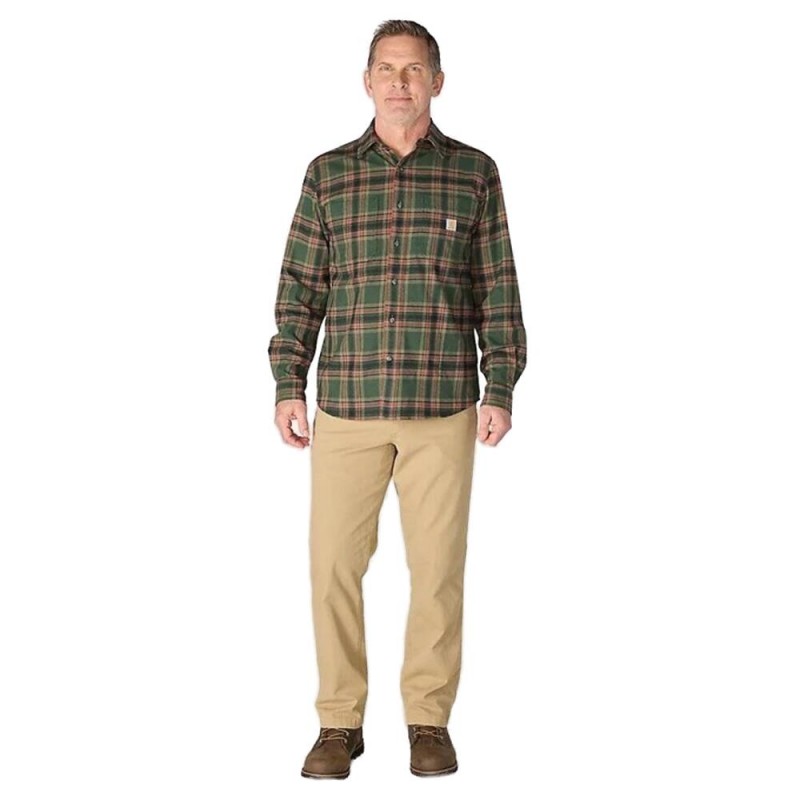 CARHARTT HAMILTON RELAXED LS PLAID SHIRT