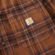CARHARTT HAMILTON RELAXEDLS PLAID SHIRT