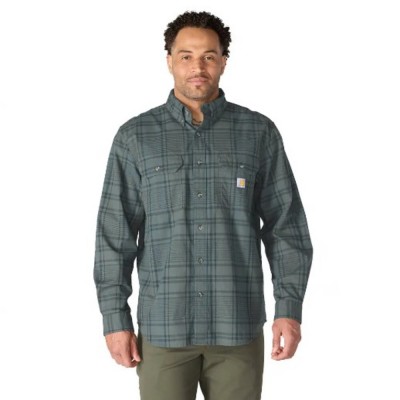 CARHARTT FORT LOOSE LS PLAID SHIRT