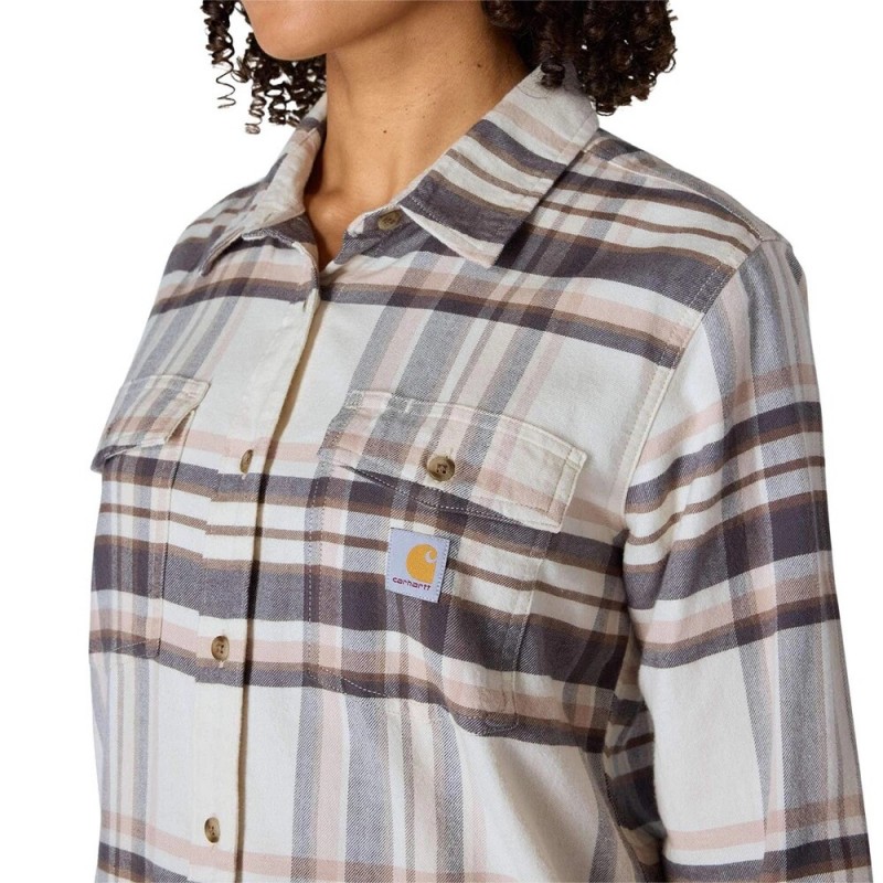 CARHARTT RELAXED FIT PLAID SHIRT