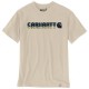 CARHARTT IRVINE RELAXED LAYERED LOGO T-SHIRT
