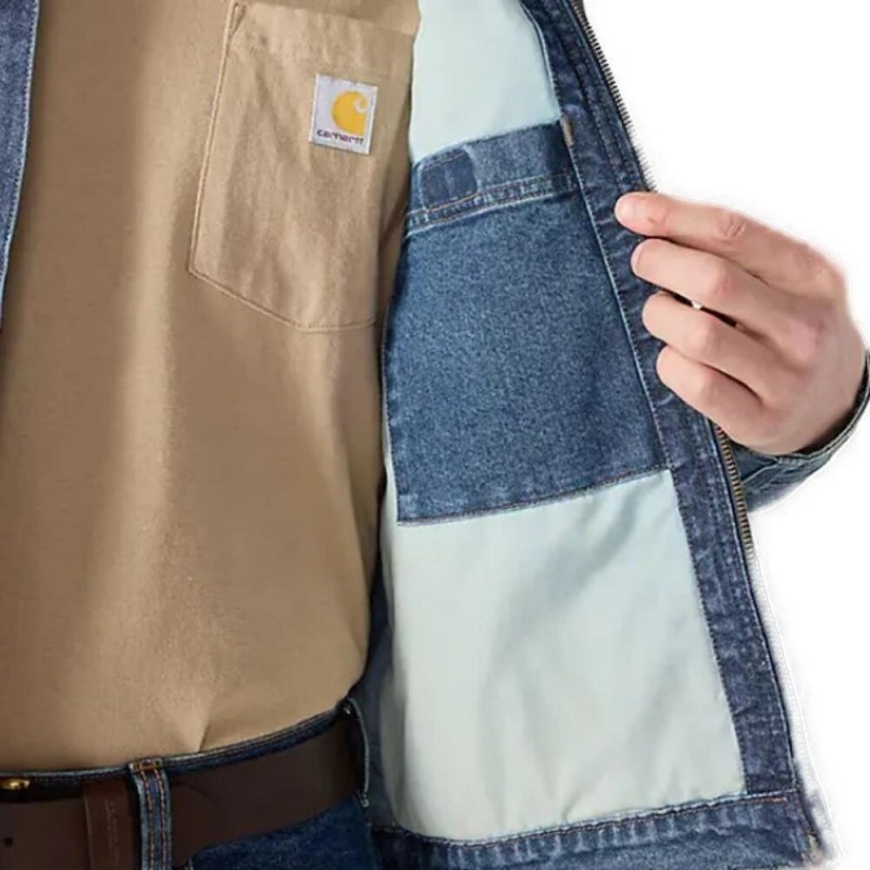 CARHARTT DENIM DETROIT JACKET