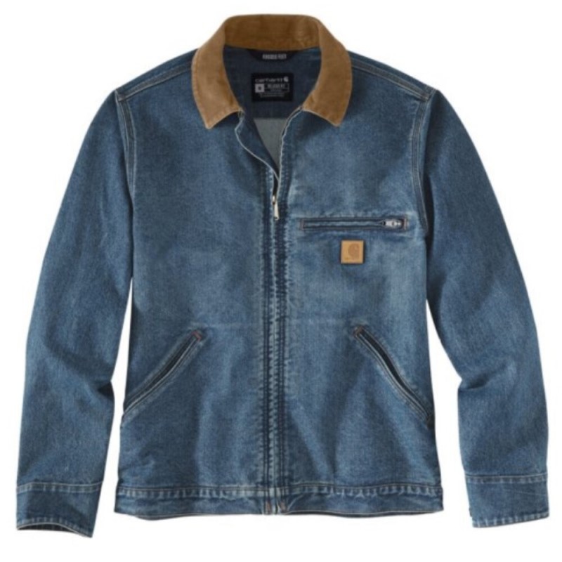 CARHARTT DENIM DETROIT JACKET