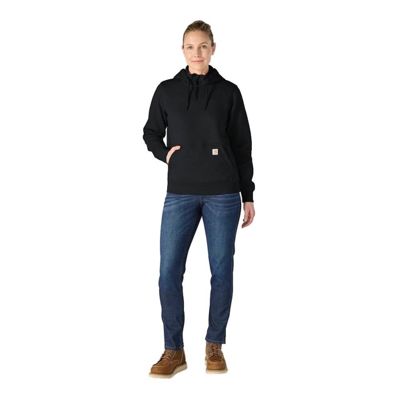 CARHARTT PAXTON QUILTED QUARTER ZIP SWEATSHIRT
