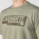 CARHARTT IRVINE RELAXED CAMO LOGO T-SHIRT