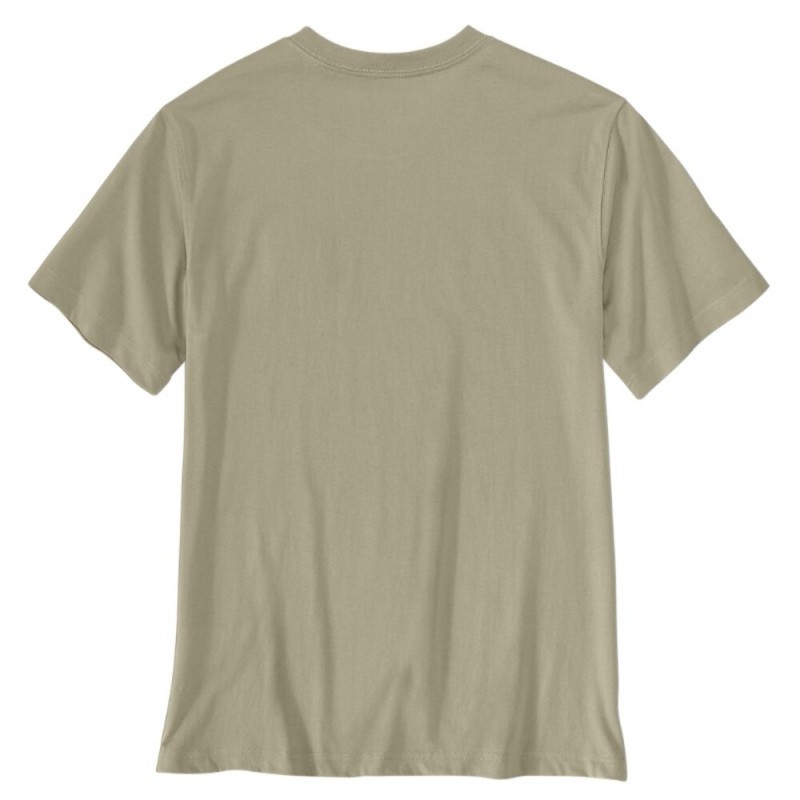 CARHARTT IRVINE RELAXED CAMO LOGO T-SHIRT