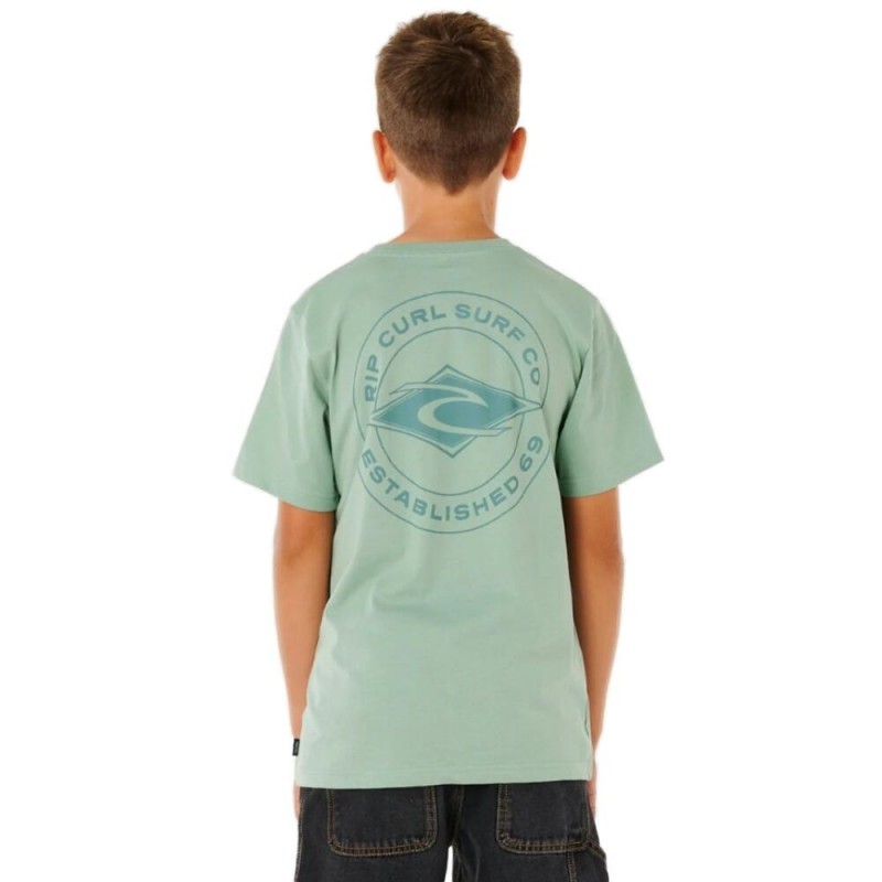 RIP CURL STAPLER TEE-BOY