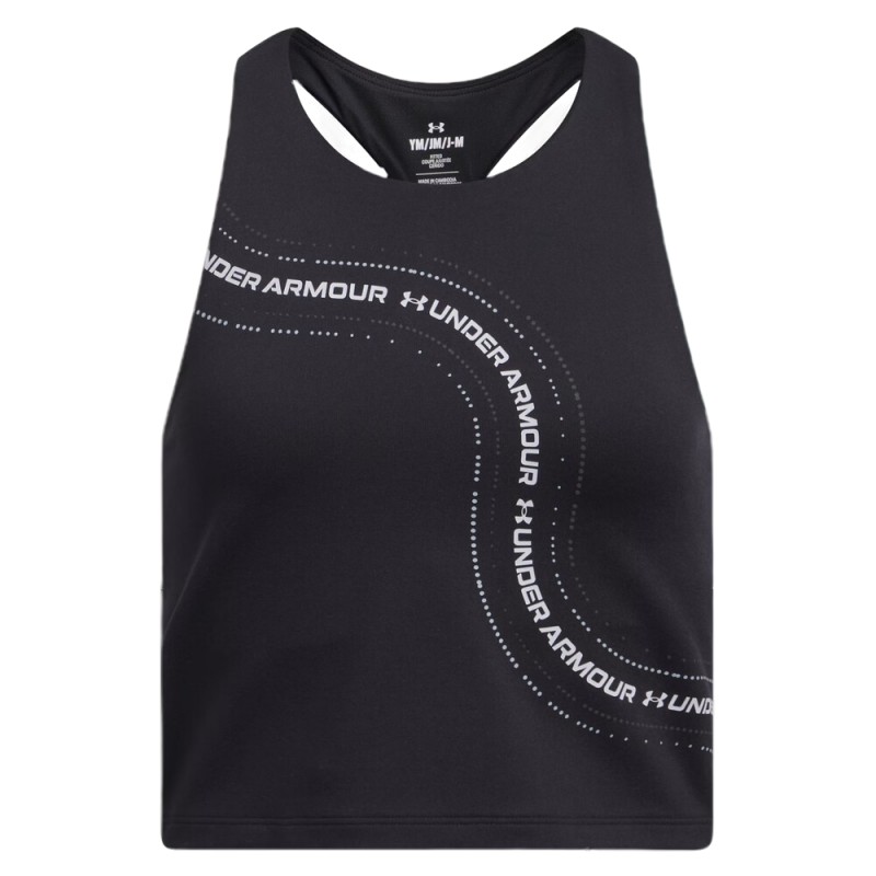 UNDER ARMOUR G MOTION BRANDED CROP TANK
