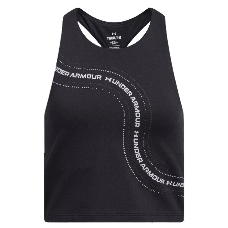UNDER ARMOUR G MOTION BRANDED CROP TANK