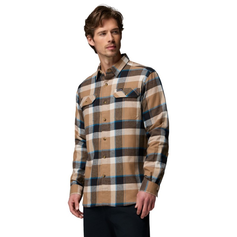 COLUMBIA FLARE GUN STRETCH FLANNEL
