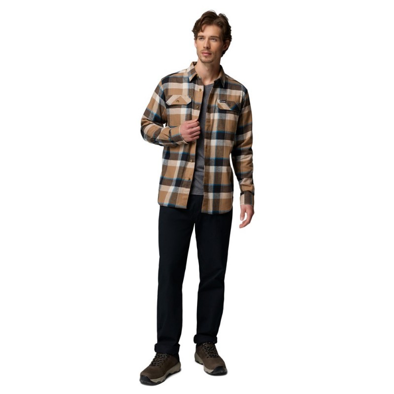 COLUMBIA FLARE GUN STRETCH FLANNEL