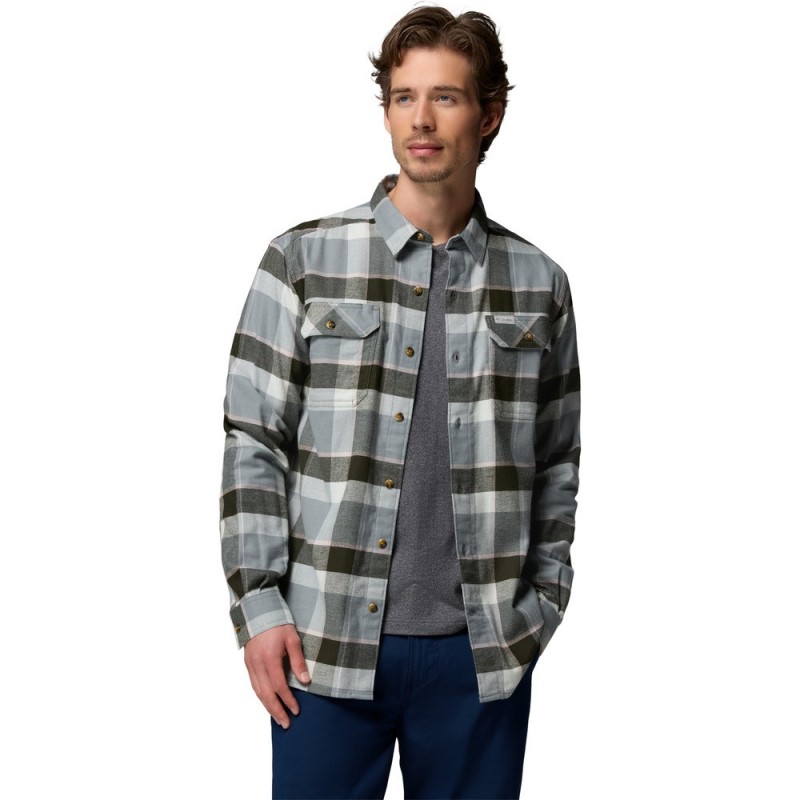 COLUMBIA FLARE GUN STRETCH FLANNEL