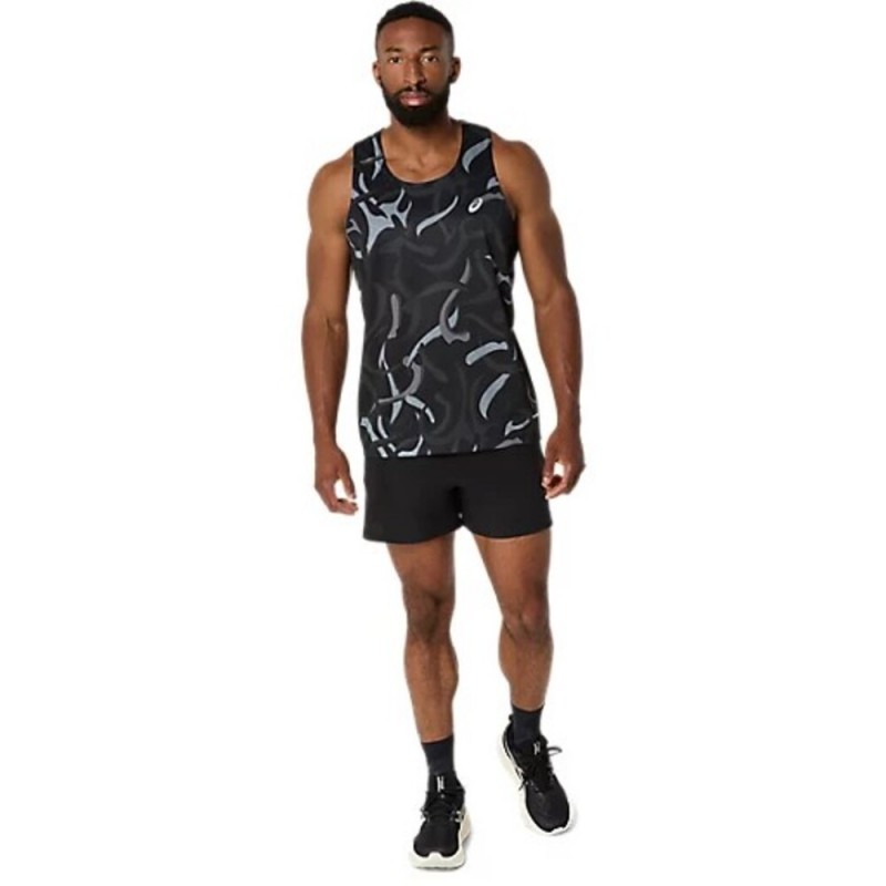 ASICS ROAD ALL OVER PRINT SINGLET