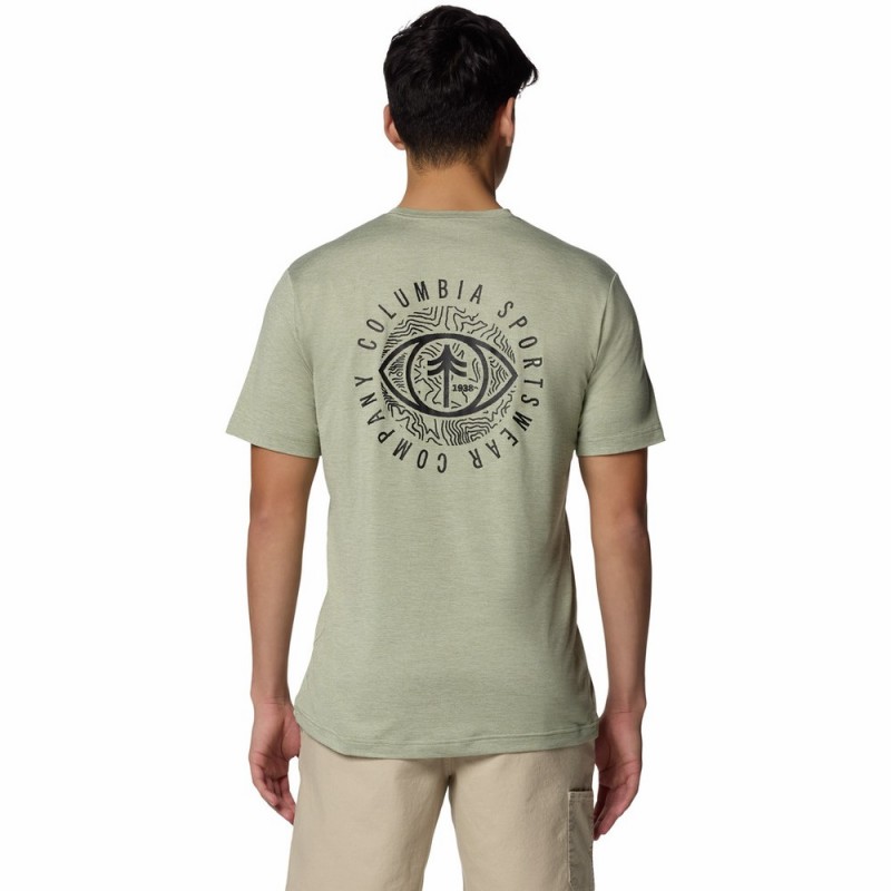 COLUMBIA KWICK HIKE BACK GRAPHIC SS TEE