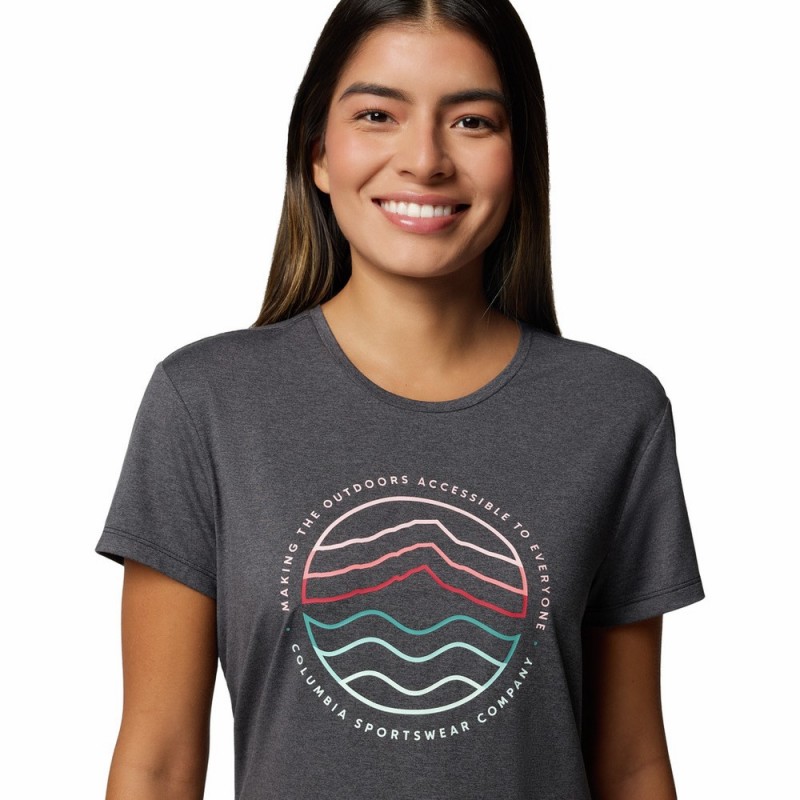 COLUMBIA SLOAN RIDGE GRAPHIC SS TEE