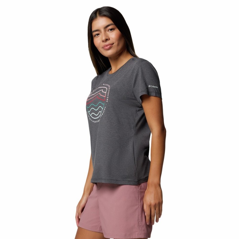 COLUMBIA SLOAN RIDGE GRAPHIC SS TEE