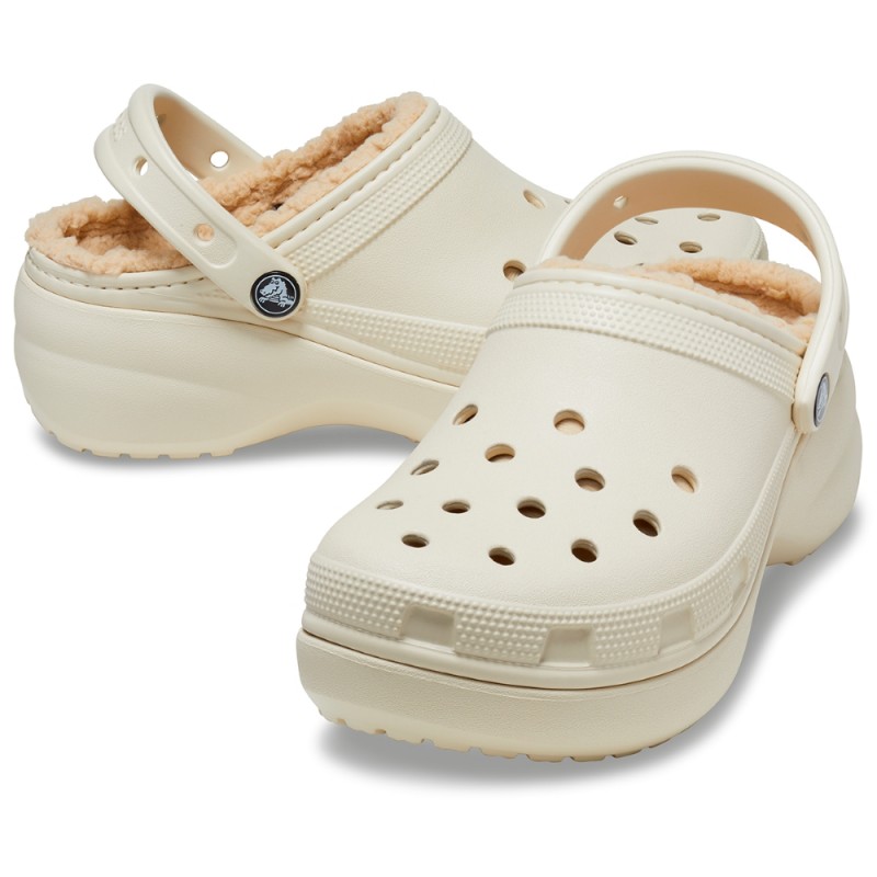 CROCS CLASSIC PLATFORM LINED CLOG W