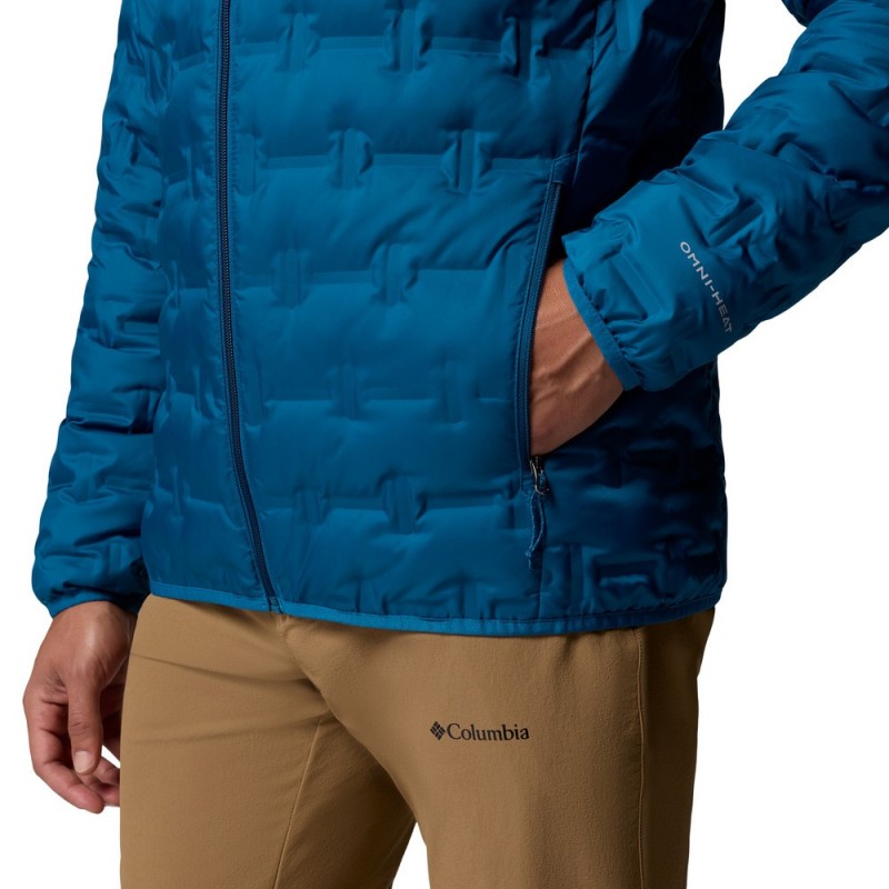 COLUMBIA DELTA RIDGE II DOWN HOODED JACKET